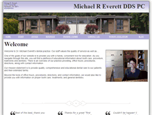 Tablet Screenshot of michaelreverettddspc.com